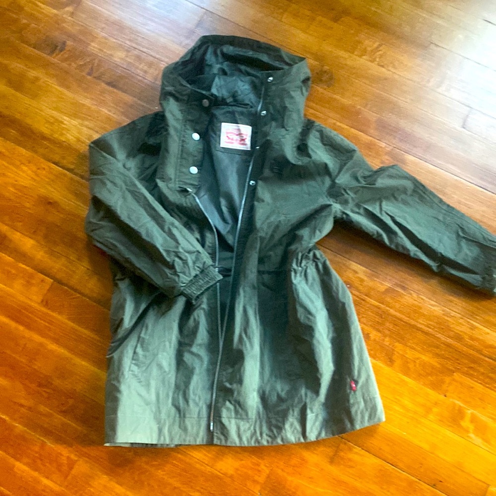 Levi’s jacket, green, size large